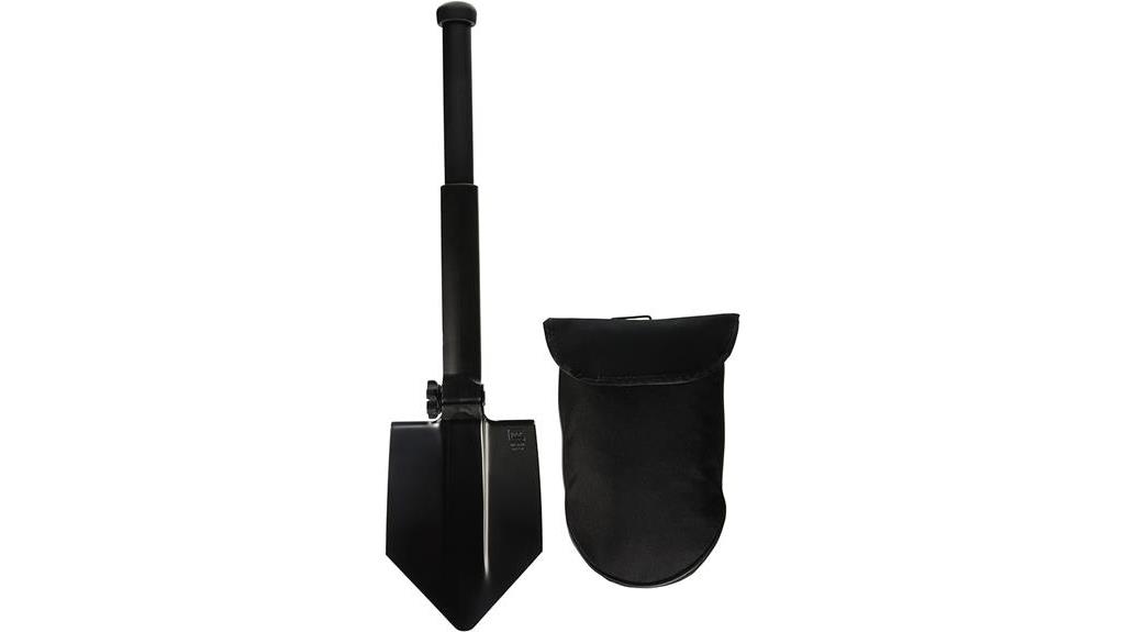 Glock Entrenching Tool with Saw and Pouch, Black