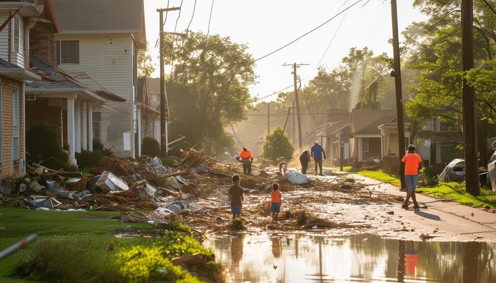 stay safe after flooding