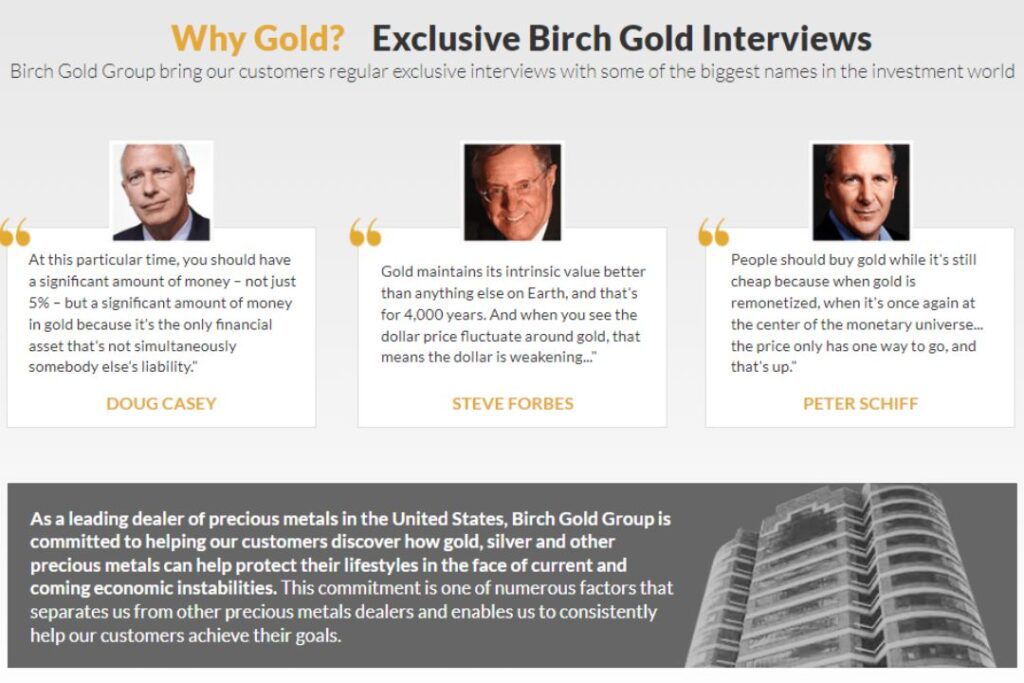 get free birch gold ira kit