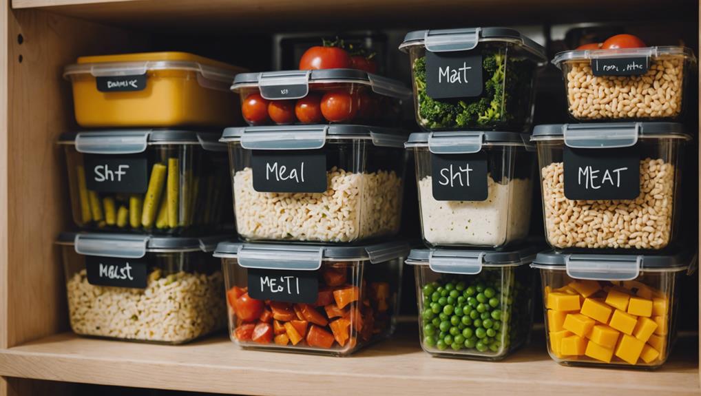 organizing meals for success