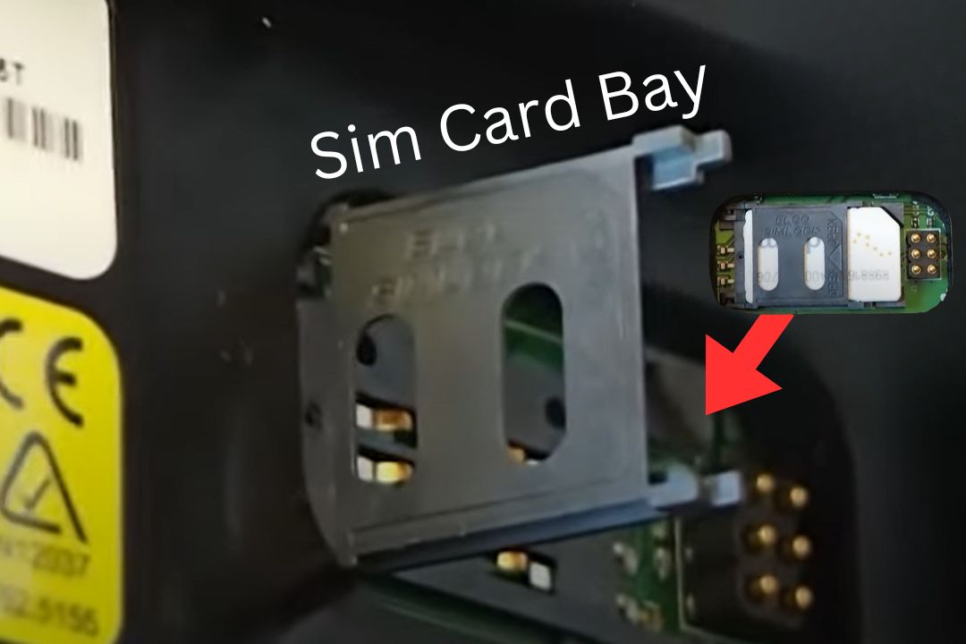 Blue Cosmo Iridium Extreme SIM card bay